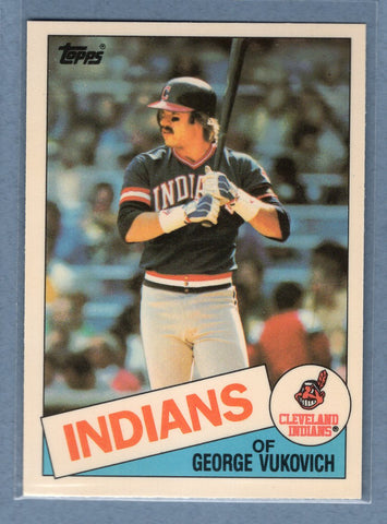 1985 Topps Tiffany #212 George Vukovich NM