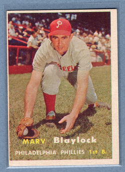 1957 Topps #222 Marv Blaylock (b) VG-EX   GO260