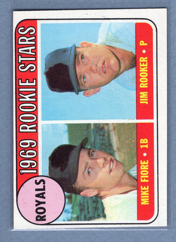 1969 Topps #376 Royals Rookies (b) EX-MT  GOWABB