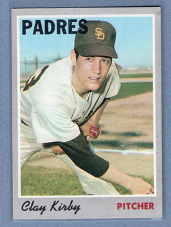 1970 Topps #79 Clay Kirby  (c) EX-MT  GO900