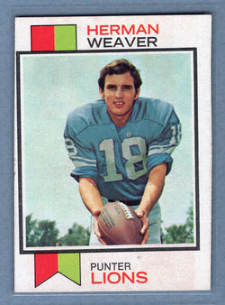 1973 Topps #279 Herman Weaver EX     GO375