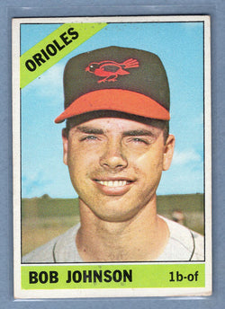 1966 Topps #148 Bob Johnson (st) (a) VG  GO470