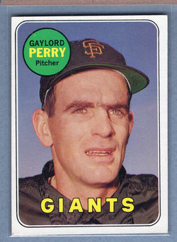 1969 Topps #485 Gaylord Perry (HOF) (a) EX   GO501