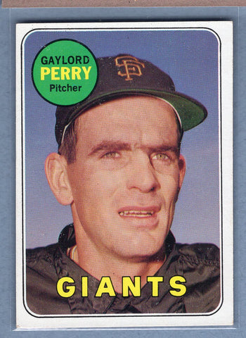 1969 Topps #485 Gaylord Perry (HOF) (a) EX   GO501