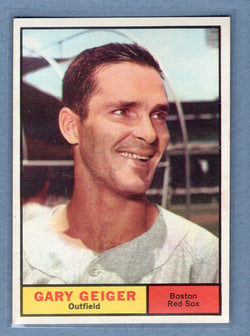 1961 Topps #33 Gary Geiger EX-MT  GO522