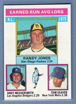 1976 Topps #201 Nl Era Leaders  (f) EX-MT  GO450