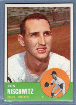 1963 Topps #152 Ron Nischwitz EX-MT  GO393