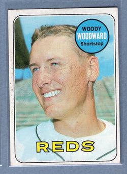 1969 Topps #142 Woody Woodward (st) (b) VG  GO602