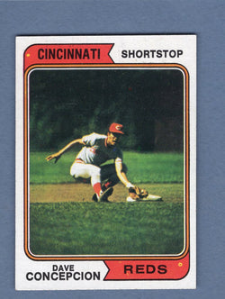 1974 Topps Baseball #435 Dave Concepcion NM-MT 002