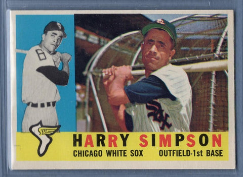 1960 Topps #180 Harry Simpson EX-MT  GO560