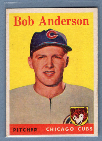 1958 Topps #209 Bob Anderson (b) VG-EX  GO387