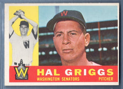 1960 Topps #244 Hal Griggs VG-EX Set Break 1