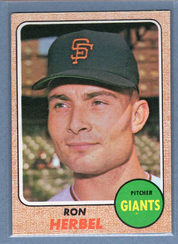 1968 Topps #333 Ron Herbel EX  GO507