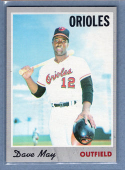 1970 Topps #81 Dave May  (a) EX-MT  GO900