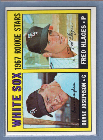 1967 Topps #373 White Sox Rookies (b) EX-MT   GO223