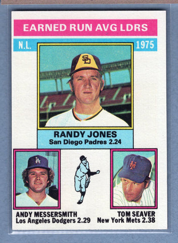 1976 Topps #201 Nl Era Leaders  (g) EX-MT  GO450
