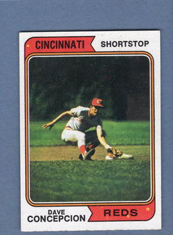 1974 Topps Baseball #435 Dave Concepcion NM-MT 003