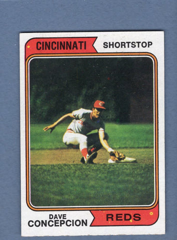1974 Topps Baseball #435 Dave Concepcion NM-MT 003