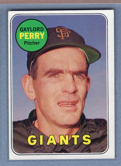 1969 Topps #485 Gaylord Perry (HOF) (b) EX   GO501