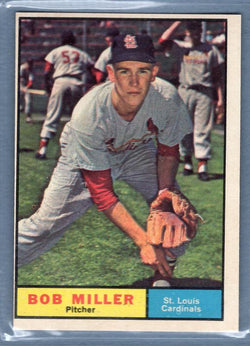 1961 Topps #314 Bob Miller(a) VG-EX   GO417