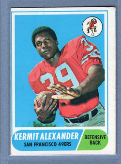 1968 Topps #191 Kermit Alexander  VG-EX  GO801