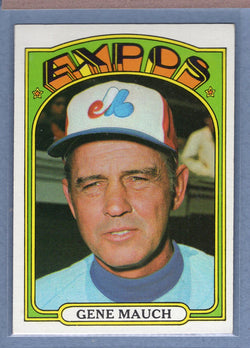 1972 Topps #276 Gene Mauch MG EX-MT  GO483