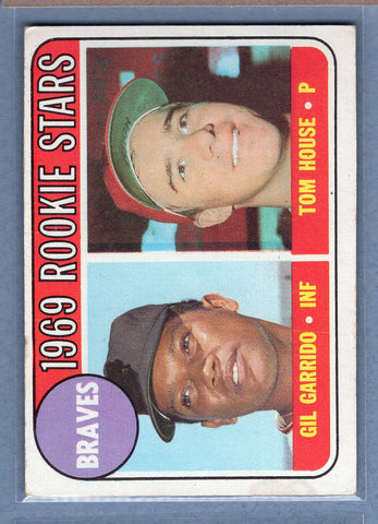 1969 Topps #331 Braves Rookies (b) EX  GO350