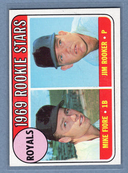 1969 Topps #376 Royals Rookies (d) EX-MT  GOWABB