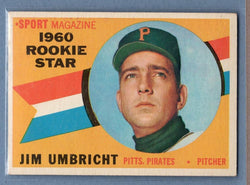 1960 Topps #145 Jim Umbricht(b) EX   GO550