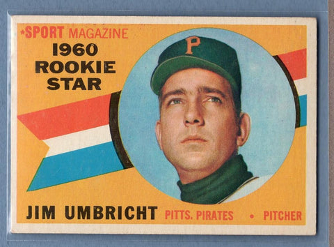 1960 Topps #145 Jim Umbricht(b) EX   GO550