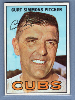 1967 Topps #39 Curt Simmons EX-MT  GO368