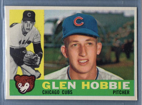 1960 Topps #182 Glen Hobbie EX-MT  GO560