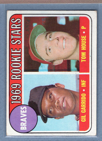 1969 Topps #331 Braves Rookies (c) EX  GO350