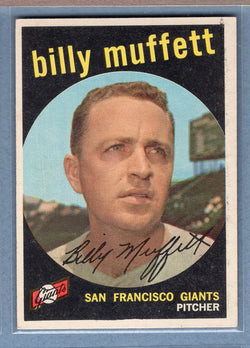 1959 Topps #241 Billy Muffett EX   GO410