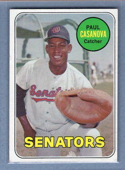 1969 Topps #486 Paul Casanova  EX   GO501