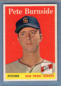 1958 Topps #211 Pete Burnside  EX  GO387