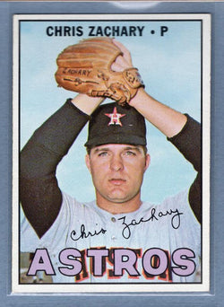 1967 Topps #212 Chris Zachary EX-MT   GO440