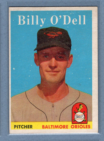 1958 Topps #84 Billy O'Dell EX  GO129