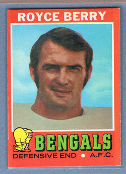 1971 Topps #182 Royce Berry EX-MT  GO260