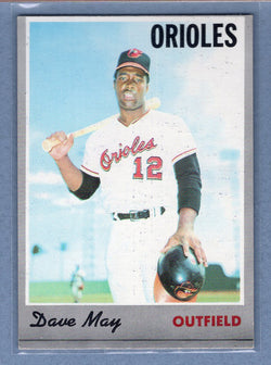 1970 Topps #81 Dave May  (b) EX  GO900