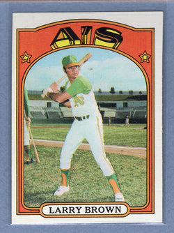 1972 Topps #279 Larry Brown EX-MT  GO483