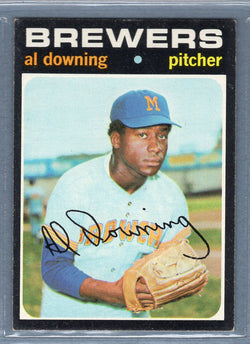 1971 Topps #182 Al Downing  EX  SB1