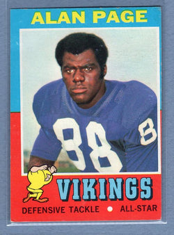 1971 Topps #71 Alan Page (HOF) EX  GO244