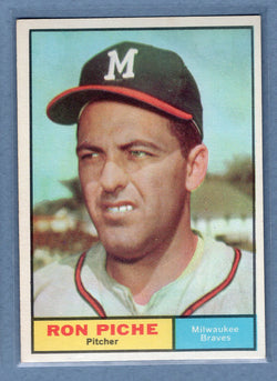 1961 Topps #61 Ron Piche EX-MT  GO522
