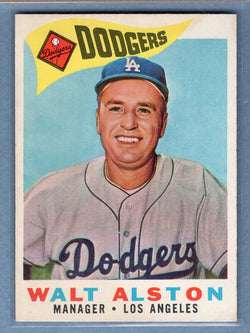 1960 Topps #212 Walter Alston (HOF) EX-MT  GO480
