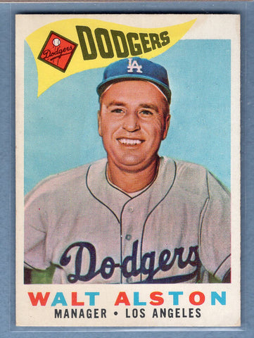 1960 Topps #212 Walter Alston (HOF) EX-MT  GO480