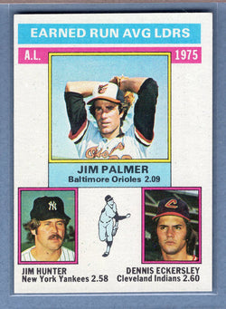 1976 Topps #202 A.L. Era Leaders (st) (b) VG  GO450