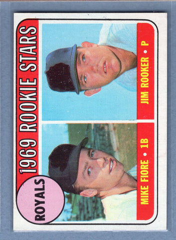 1969 Topps #376 Royals Rookies (f) EX-MT  GOWABB