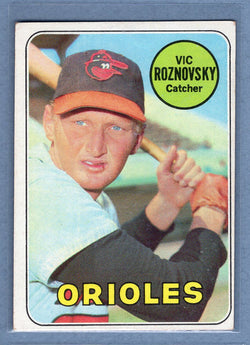 1969 Topps #368 Vic Roznovsky (b) EX  GO577
