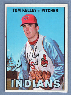 1967 Topps #214 Tom Kelley EX-MT  GO360